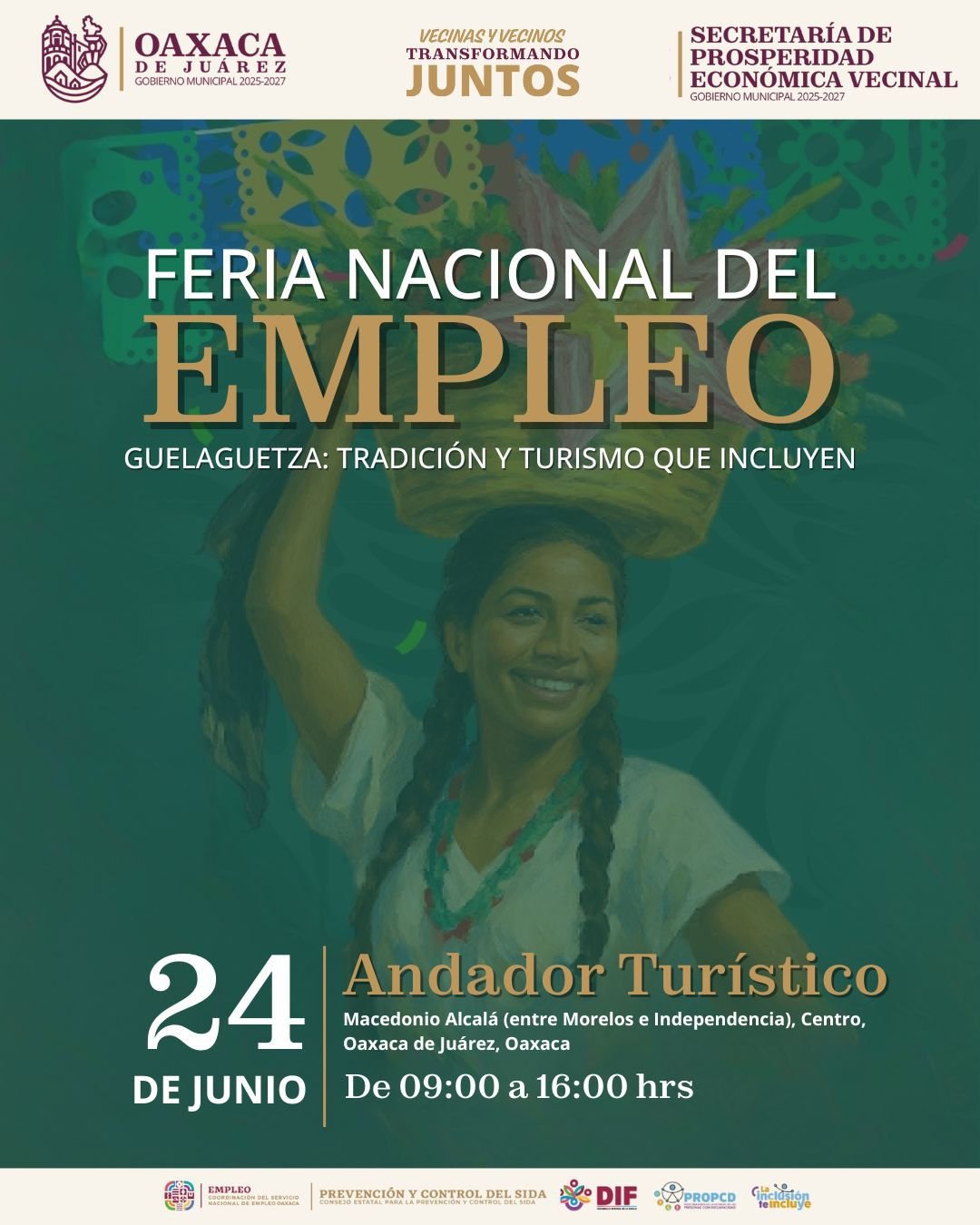 Feria nacional del empleo, junio 2025