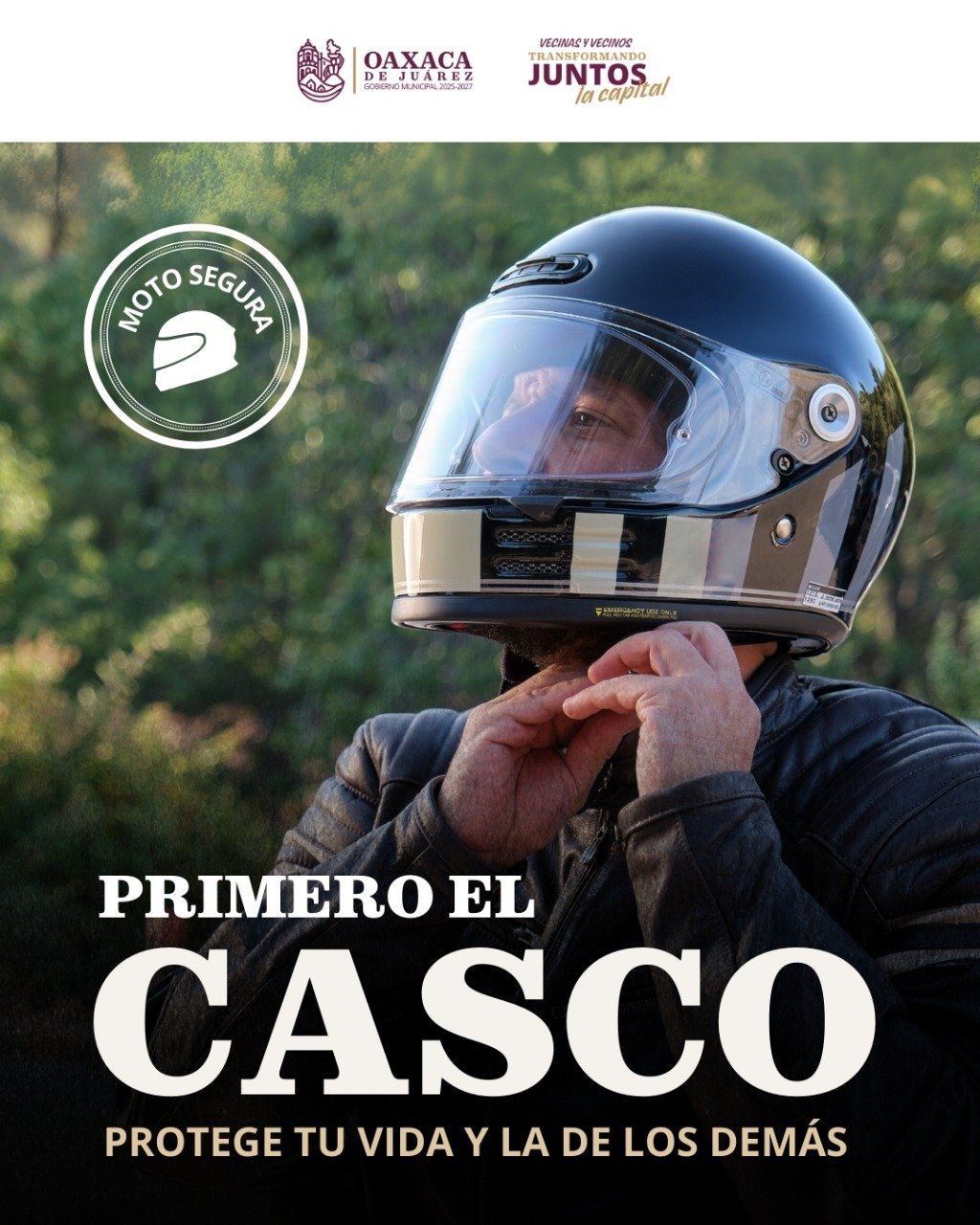 Primero el casco