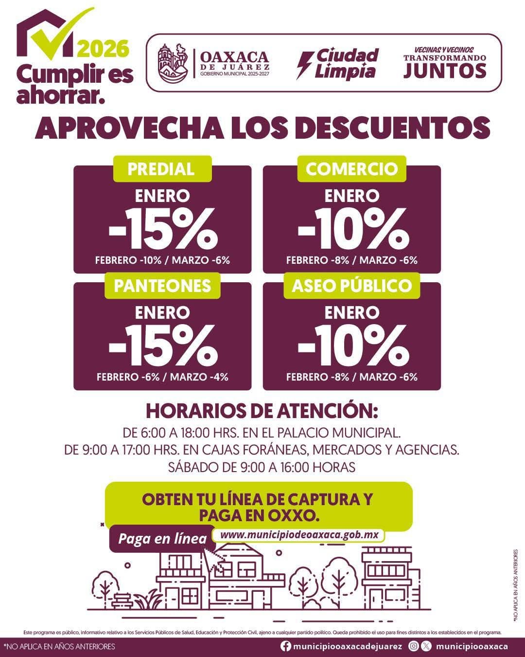 Aprovecha los descuentos