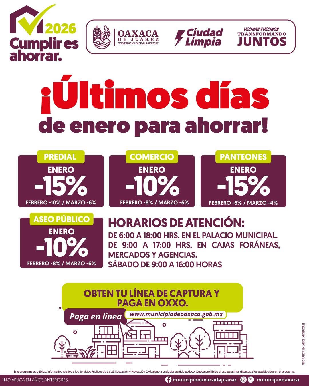 Últimos días de enero para ahorrar