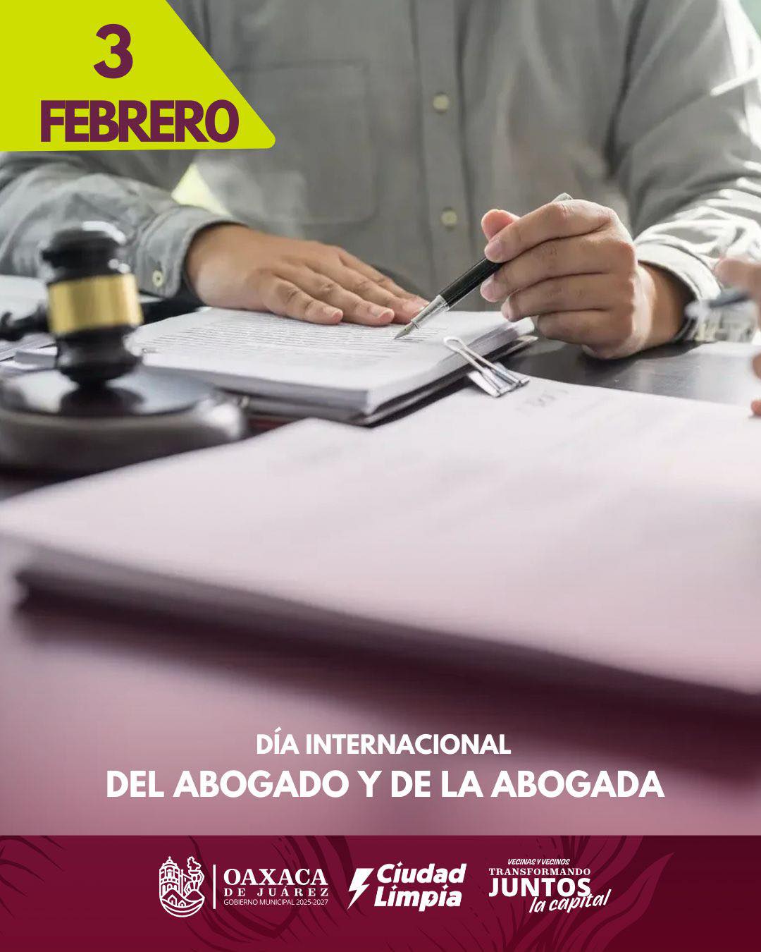 Día Internacional del Abogado y la Abogada