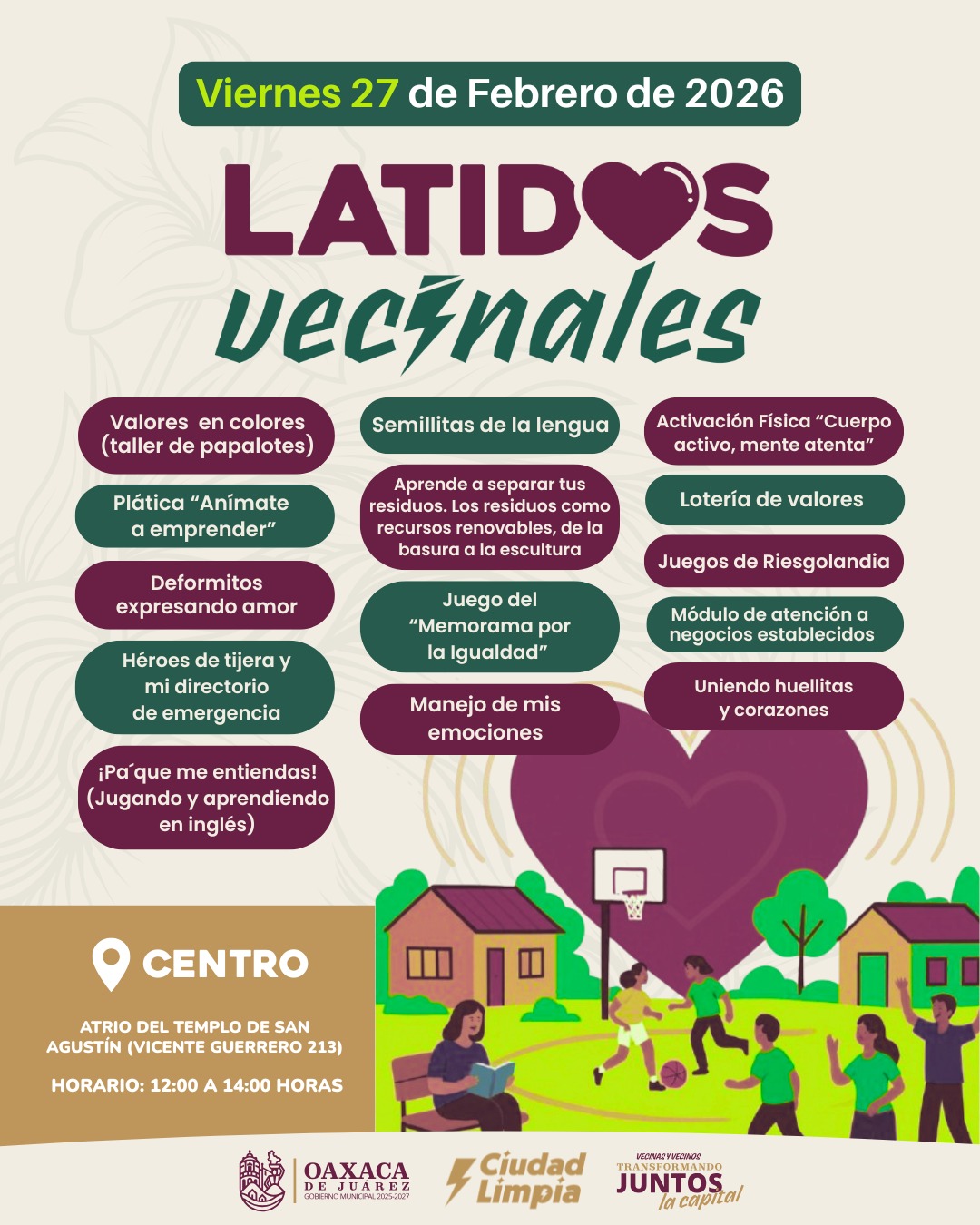 Latidos vecinales, 27 de febrero 2026