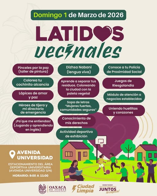 Latidos vecinales, 1 de marzo 2026