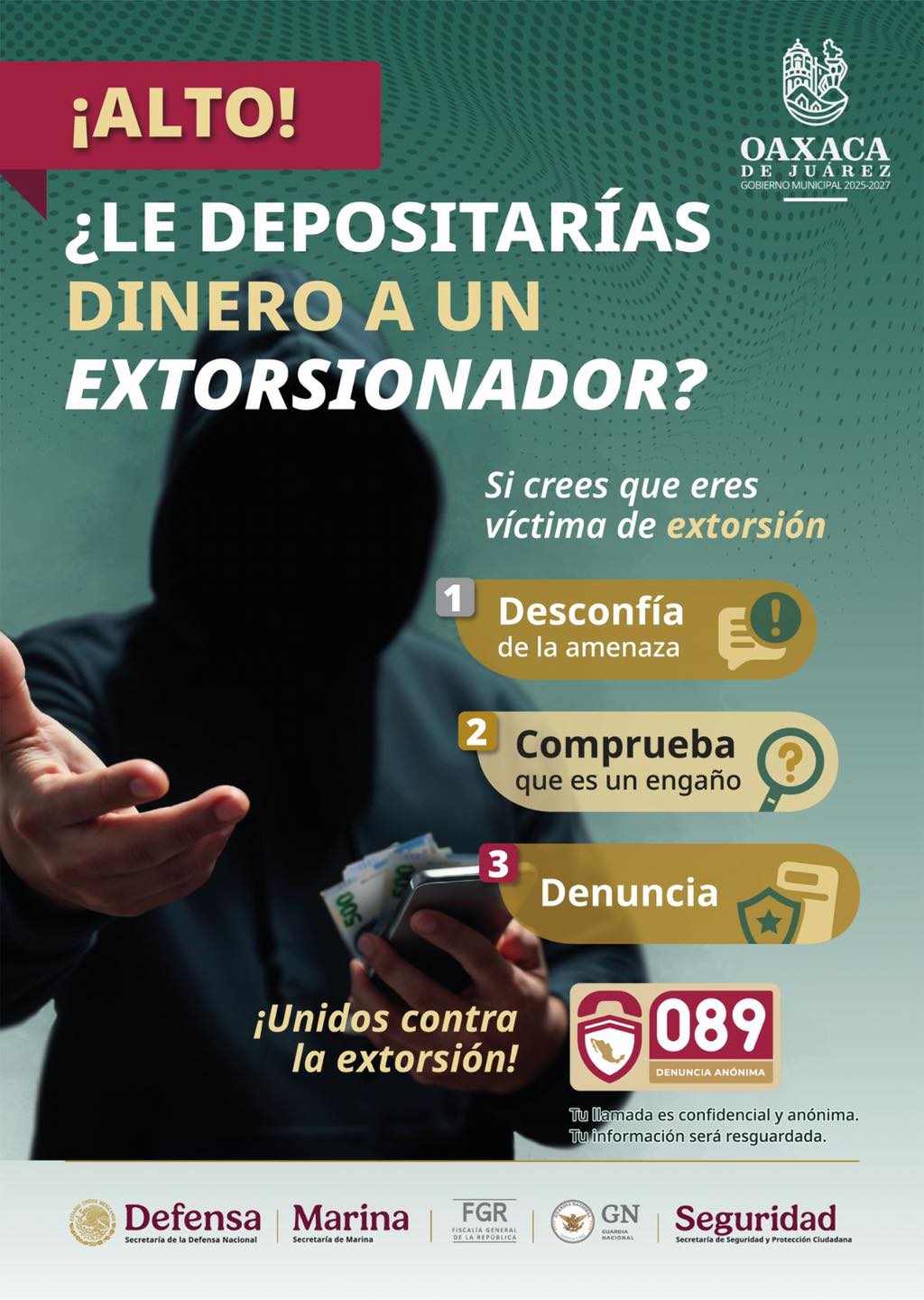 Unidos contra la extorsión