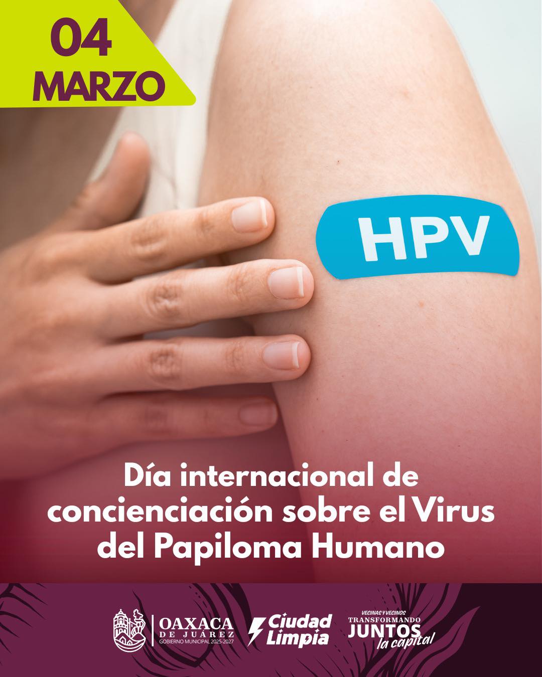 Día Internacional de Concienciación sobre el Virus del Papiloma Humano (VPH)