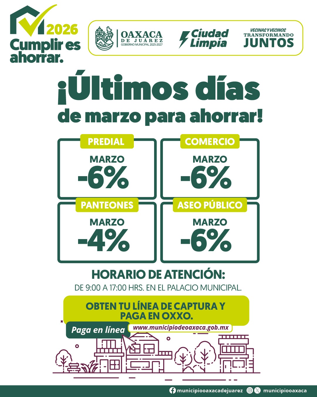 Últimos días de marzo para ahorrar