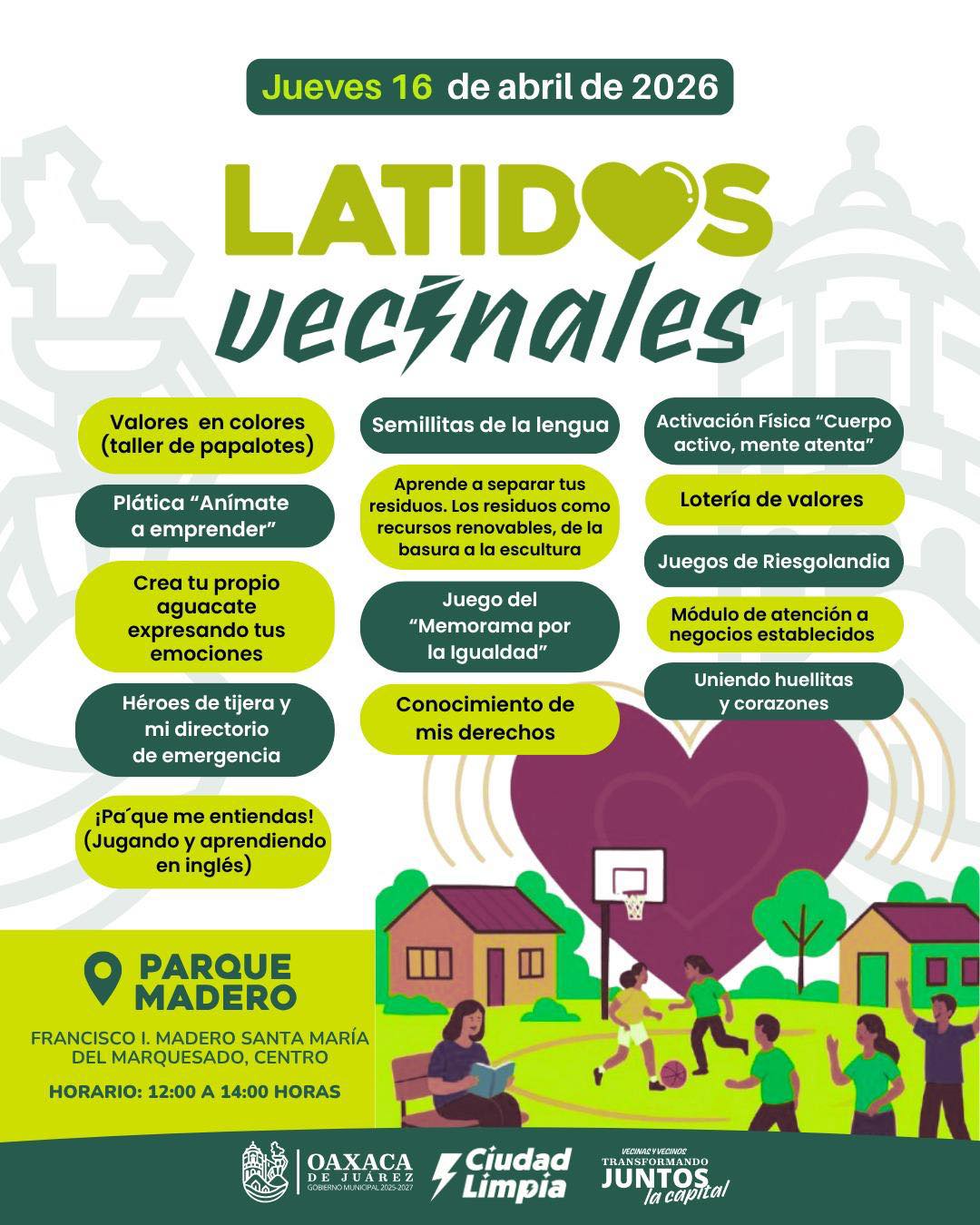 Latidos vecinales, 16 de abril 2026