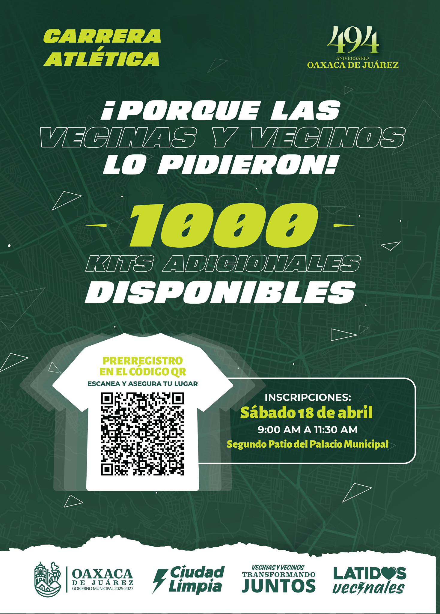 Nueva etapa de preregistro en línea