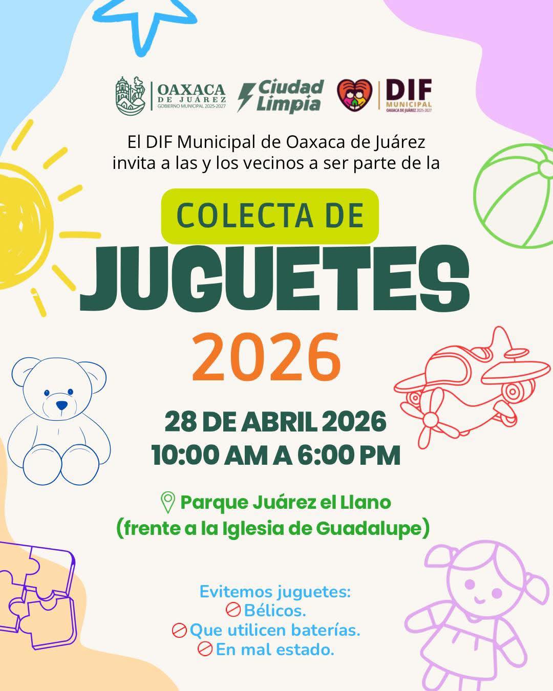 Súmate a la Colecta de Juguetes 2026