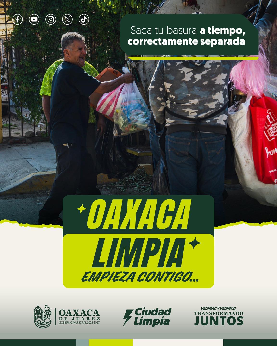 Oaxaca limpia empieza contigo