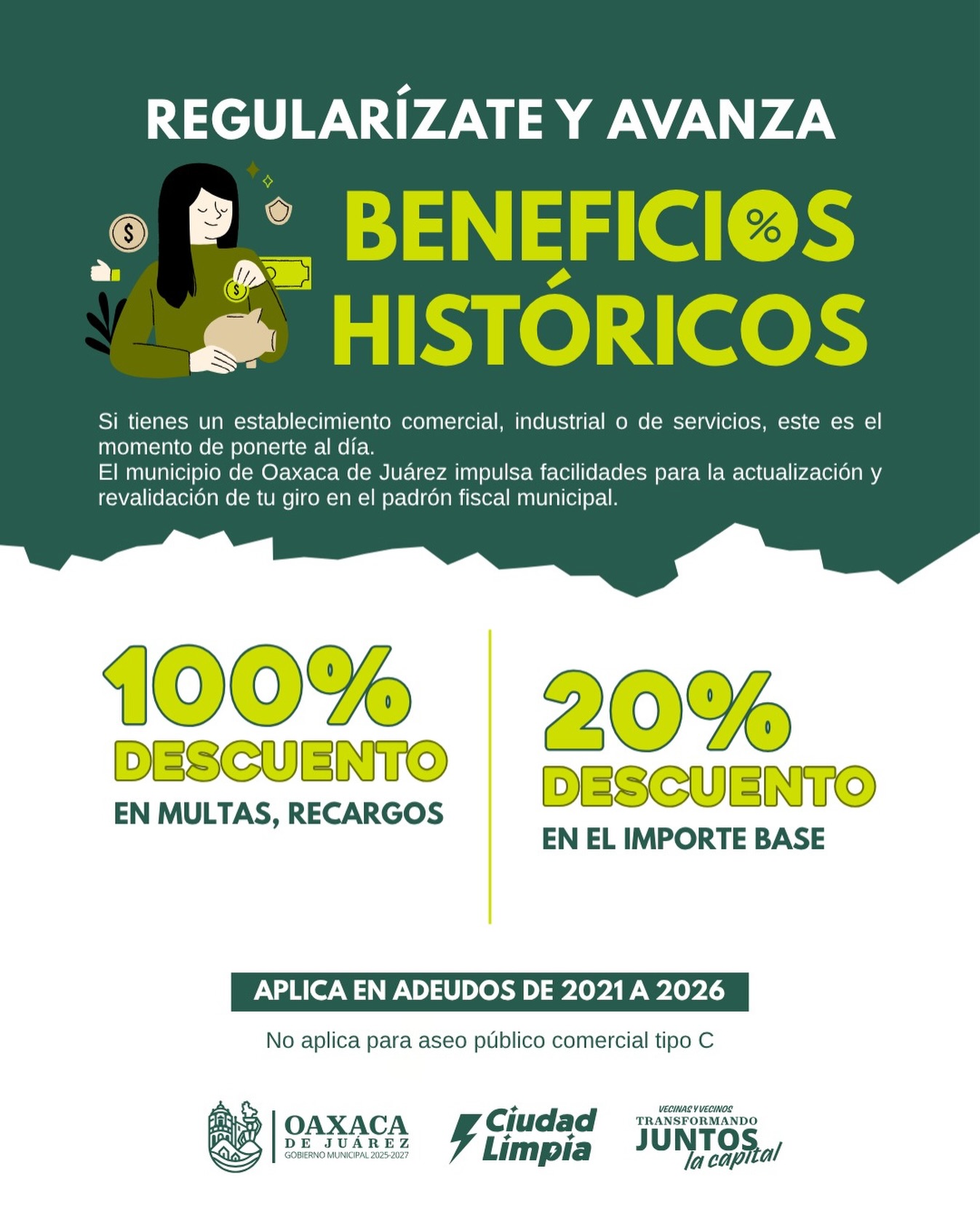 Regularízate y avanza con beneficios históricos