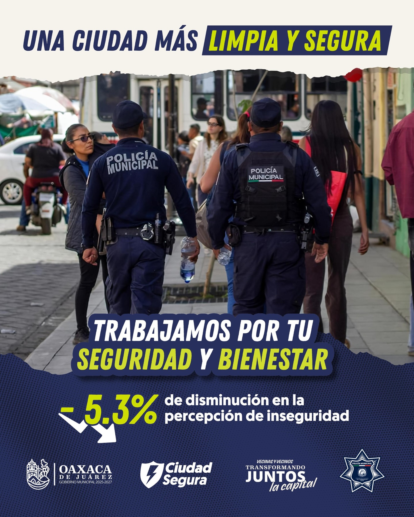 Una ciudad más limpia y segura