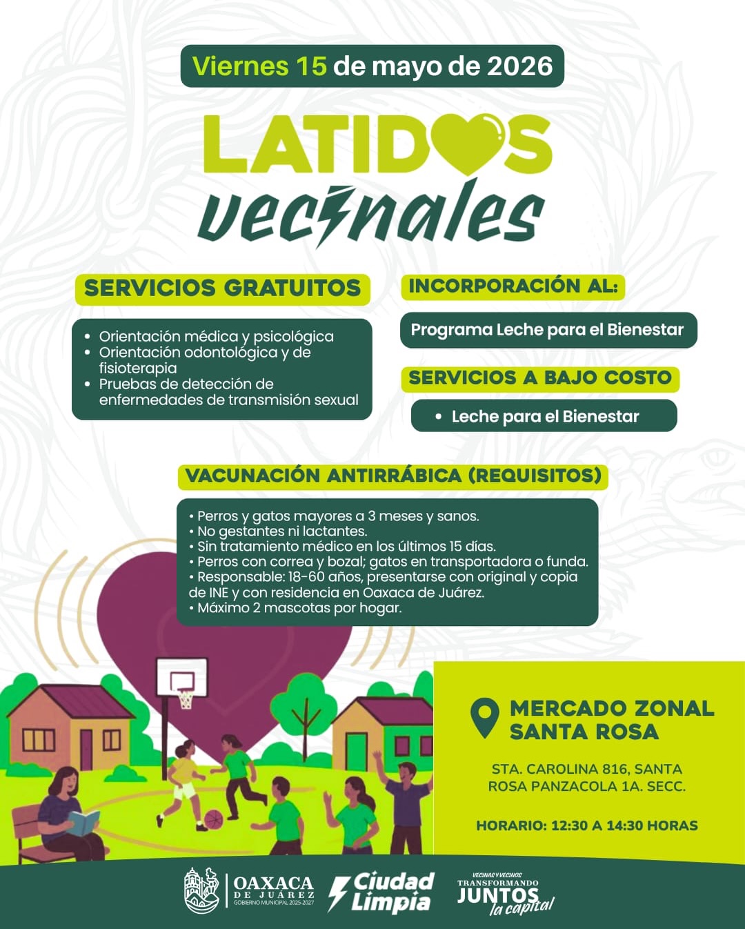 Latidos vecinales, 15 de mayo 2026