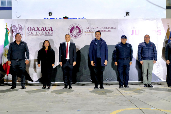 Ray Chagoya nombra a Teniente Coronel al frente de la seguridad en Oaxaca de Juárez