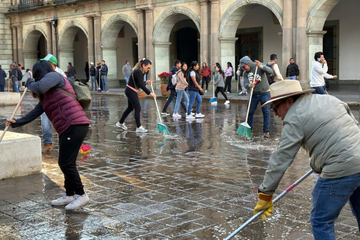 Con energia renovada inician los Tequios Vecinales en la capital