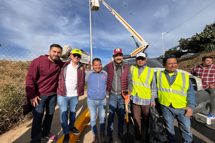 Encabeza Ray Chagoya segundo Tequio Vecinal en el Playón del Río Atoyac