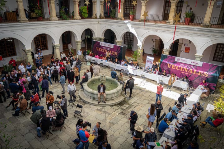 Abre Ray Chagoya las puertas del Palacio Municipal de Oaxaca de Juárez para atender a vecinas y vecinos