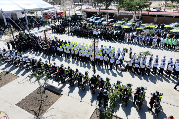 Firma Ray Chagoya convenio de Despliegue de Seguridad y Atención a las Causas de la Zona Metropolitana de Oaxaca