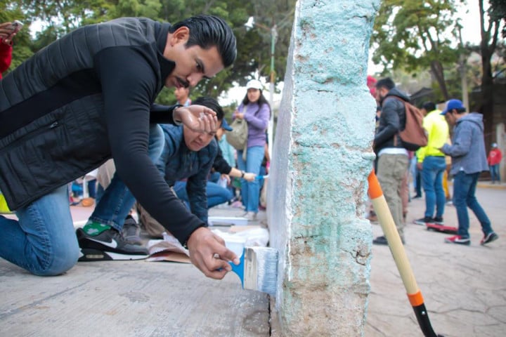 Participación ciudadana impulsa el rescate de espacios públicos en Oaxaca de Juárez