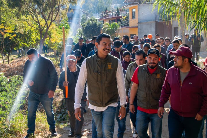 Con Tequios vecinales se rescatan espacios públicos en Oaxaca de Juárez: Ray Chagoya