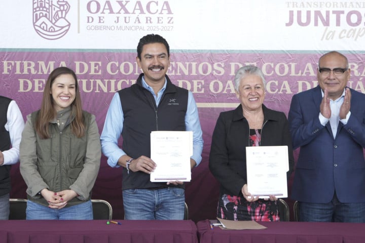 Construye Municipio de Oaxaca de Juárez alianzas en materia educativa