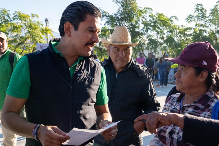 Se suman vecinos de Lomas de San Jacinto a los Tequios Vecinales