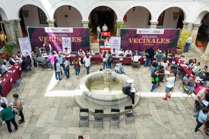 Atiende Diálogos Vecinales necesidades de habitantes de Oaxaca de Juárez