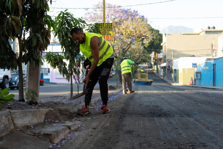 Programa Tache al Bache mejora la Infraestructura Vial en Oaxaca de Juárez