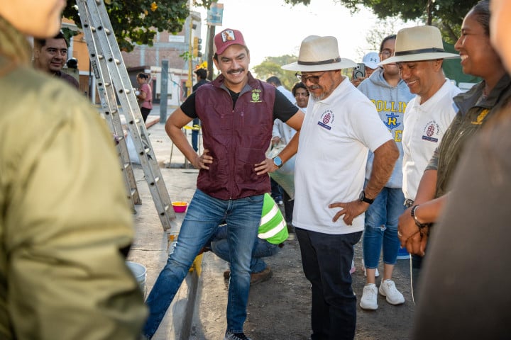 El barrio de la Merced cuenta con un nuevo rostro tras el Tequio Vecinal realizado este domingo