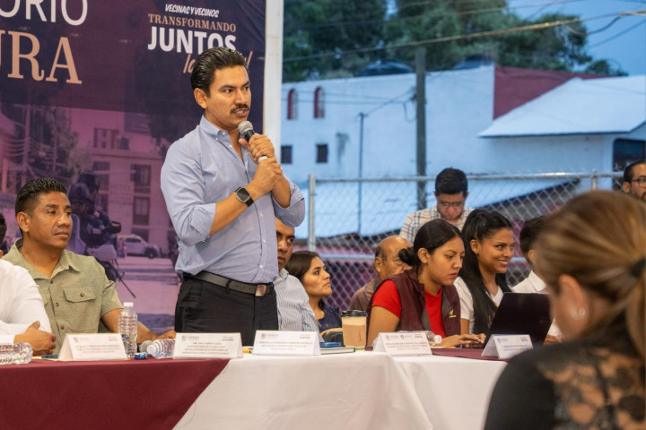 Ray Chagoya acuerda con Donají acciones clave para una agencia más segura y con mejores servicios