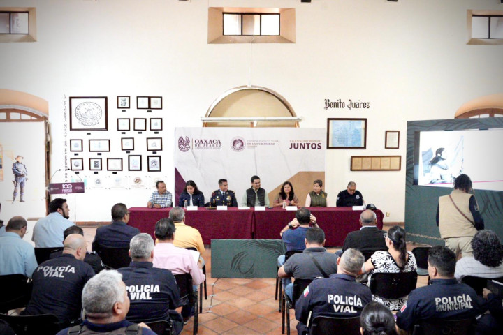 Oaxaca de Juárez fortalece la profesionalización institucional con conferencia sobre Seguridad Nacional