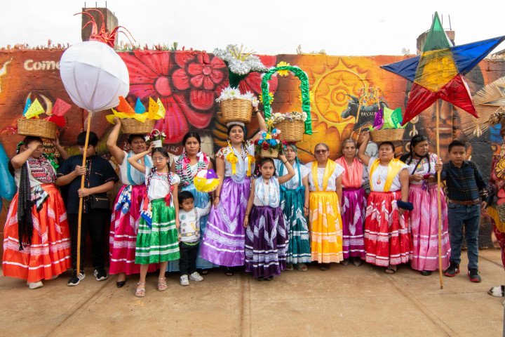 San Martín Mexicapam vive el inicio del Primer Festival de las Culturas Vivas de Oaxaca de Juárez