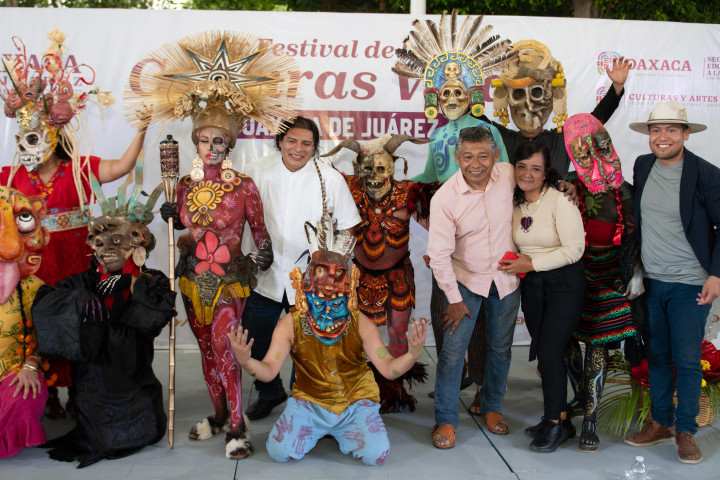 San Martín Mexicapam vive el inicio del Primer Festival de las Culturas Vivas de Oaxaca de Juárez