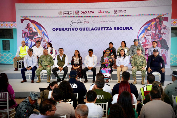 Arranca el Operativo Guelaguetza Segura 2025 en Oaxaca de Juárez