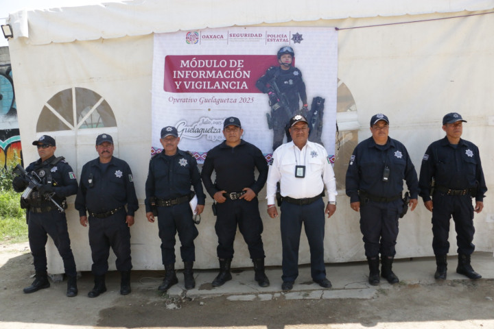 Refuerzan seguridad en accesos a la ciudad por la Guelaguetza 2025