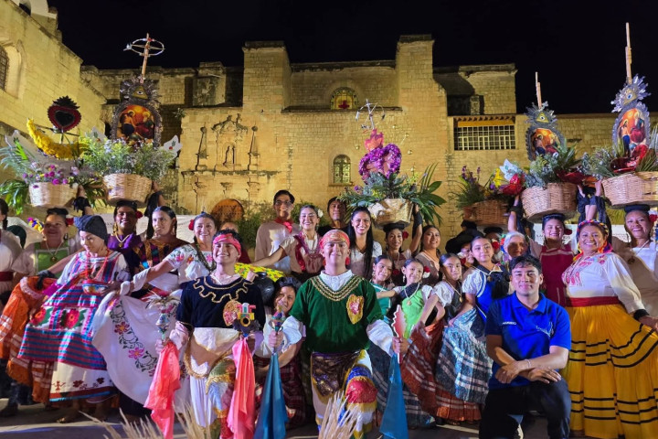 El Jardín El Pañuelito se viste de arte y tradición durante la Guelaguetza 2025