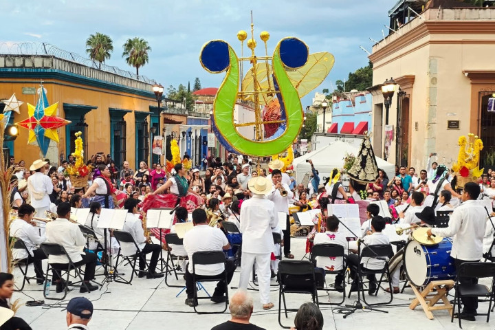 El Jardín El Pañuelito se viste de arte y tradición durante la Guelaguetza 2025