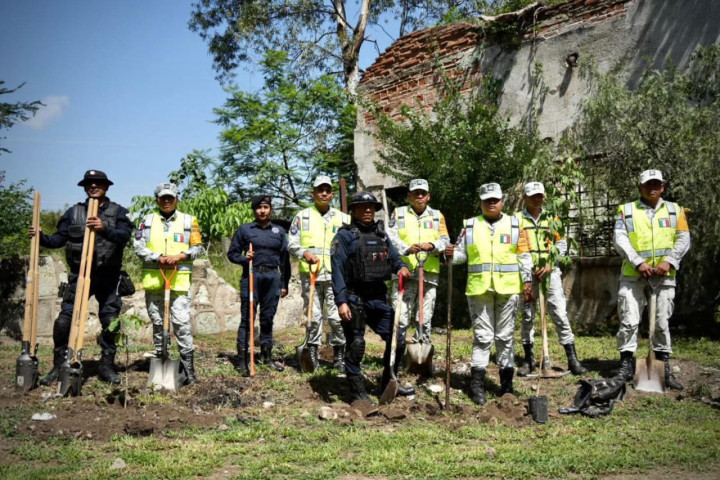 Reforestan la antigua estación del ferrocarril para una ciudad limpia y segura