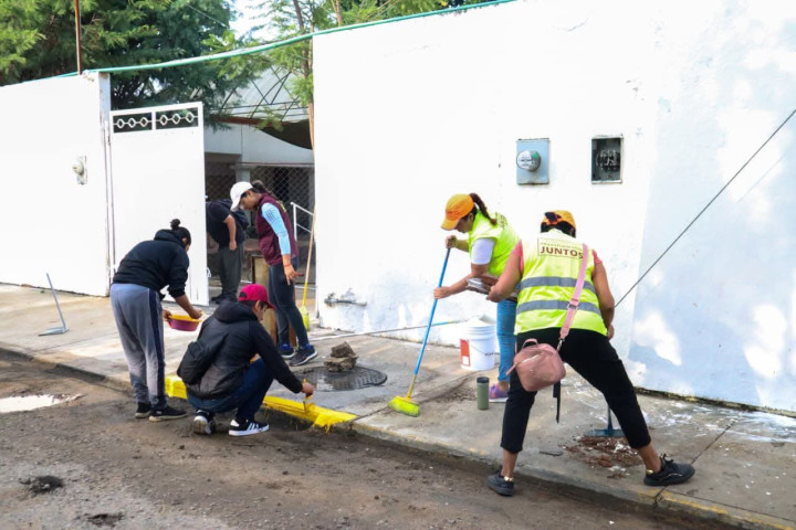 Vecinas y vecinos transforman Santa Rosa Panzacola en Tequio Vecinal