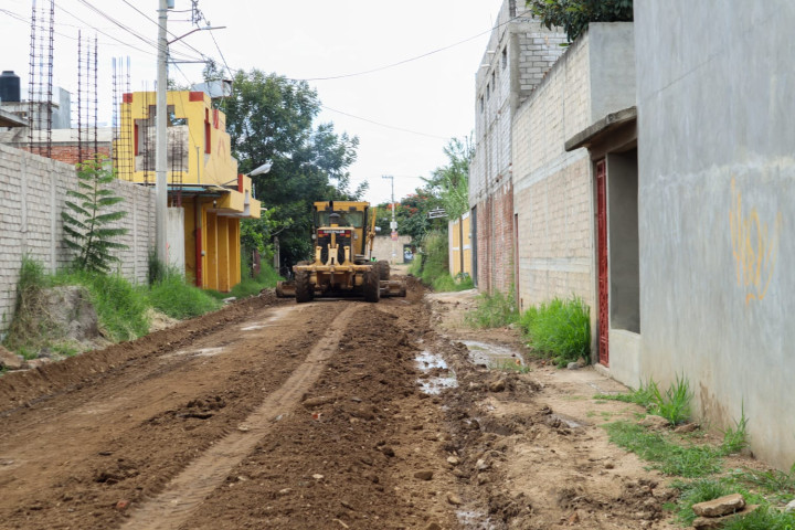34 mil kilómetros rastreados y 28 mil metros de drenaje atendidos: Oaxaca capital avanza en infraestructura