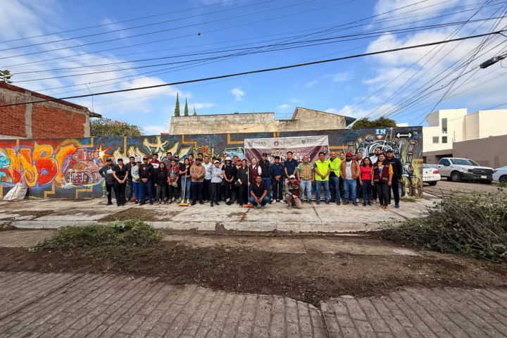 Tequio vecinal en San José La Noria refuerza la cultura de la limpieza y el trabajo colectivo
