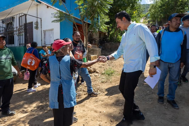 Domingo en Territorio llega a la Colonia Los Ángeles en Pueblo Nuevo