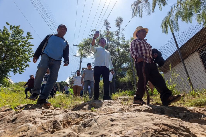 Domingo en Territorio llega a la Colonia Los Ángeles en Pueblo Nuevo