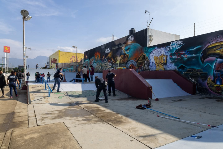 Rescatan el Skate Park de Candiani en beneficio de vecinas y vecinos