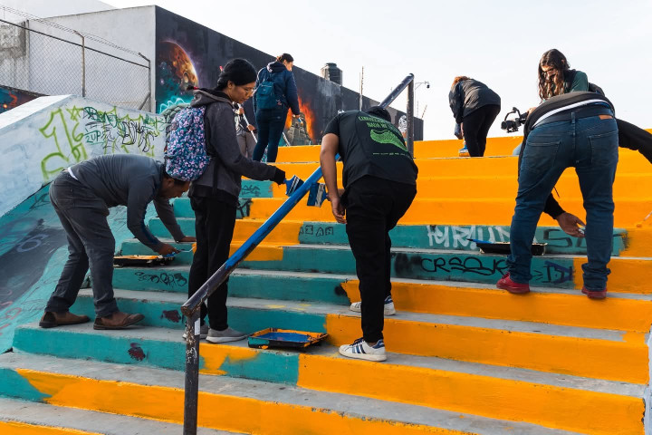 Rescatan el Skate Park de Candiani en beneficio de vecinas y vecinos