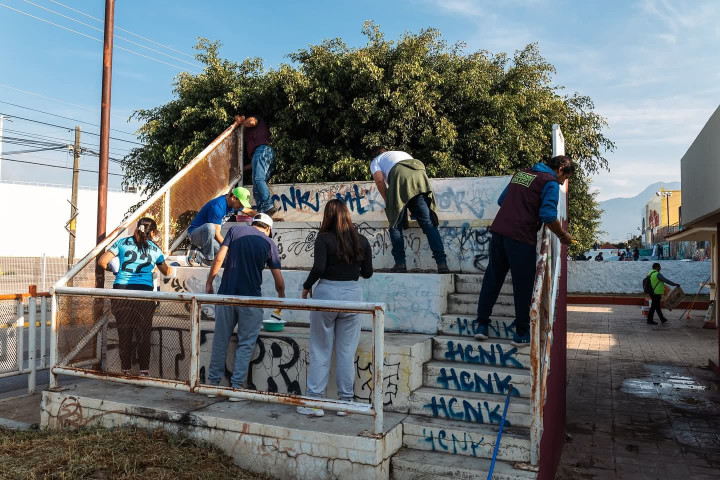 Rescatan el Skate Park de Candiani en beneficio de vecinas y vecinos
