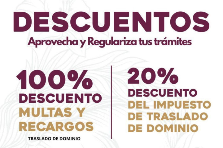 Oaxaca de Juárez impulsa estímulos fiscales para la regularización de trámites catastrales