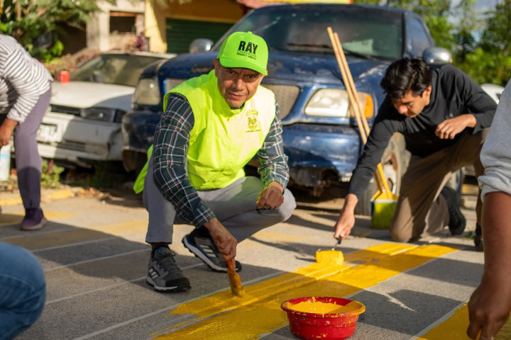Vecinas y vecinos de Santa Rosa Panzacola se suman al Tequio Vecinal por una ciudad limpia y segura