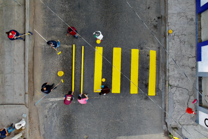 Volcanes se activa con un Tequio Vecinal que fortalece una ciudad limpia y segura