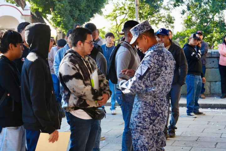 Oaxaca de Juárez realizó el Sorteo del Servicio Militar Nacional Clase 2007 y Remisos